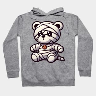 Cute Bear Mummy Halloween Kawaii Hoodie